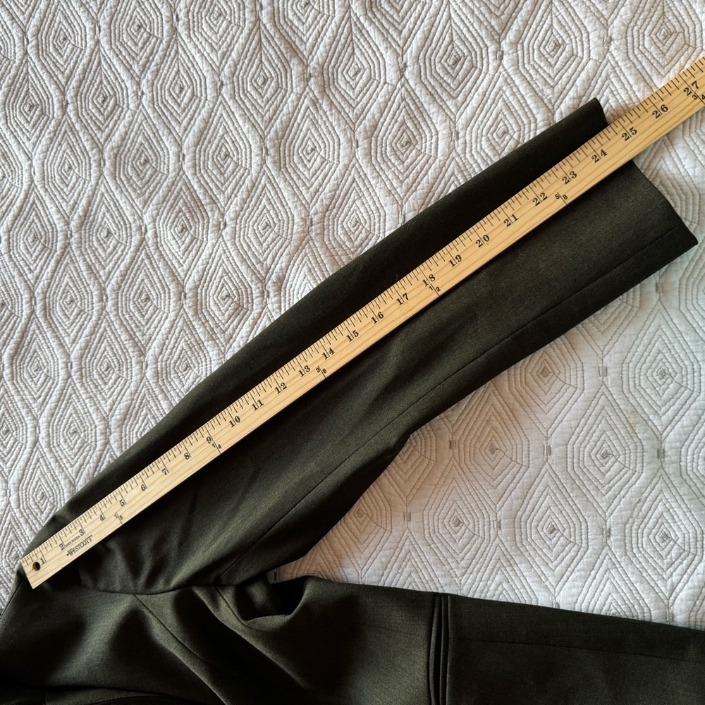 LAFAYETTE 148 NEW YORK Green
Wool Blend One Button Blazer Jacket Size 12 - Picture 10 of 14